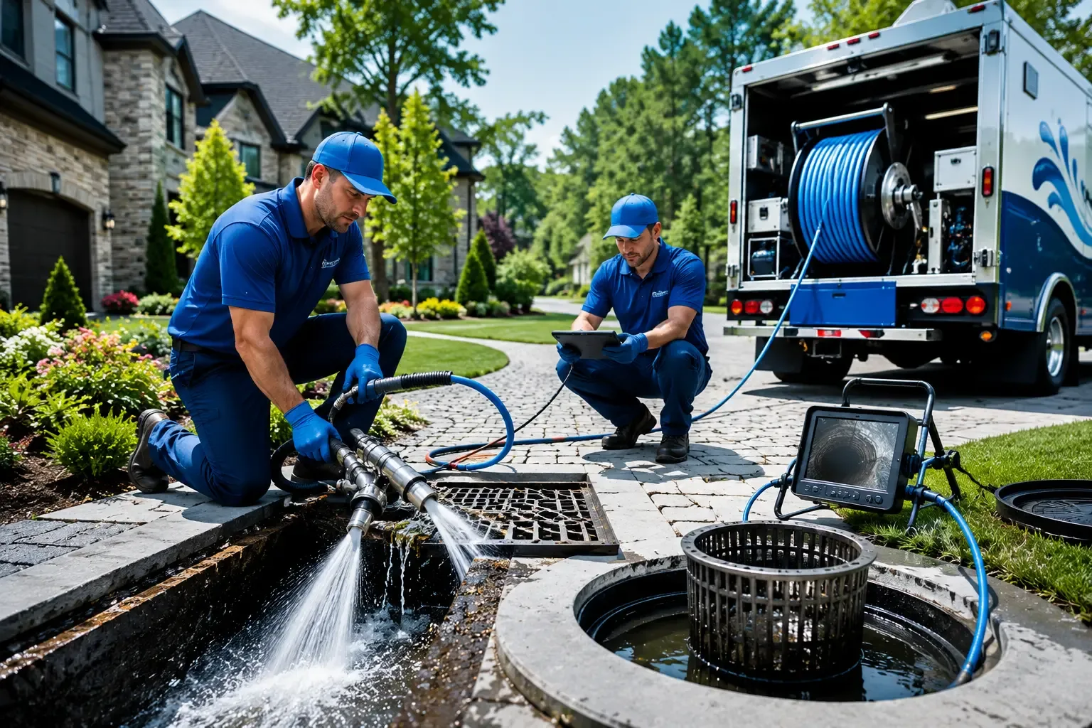 Local outdoor drain cleaning professionals in Monroe Center, IL